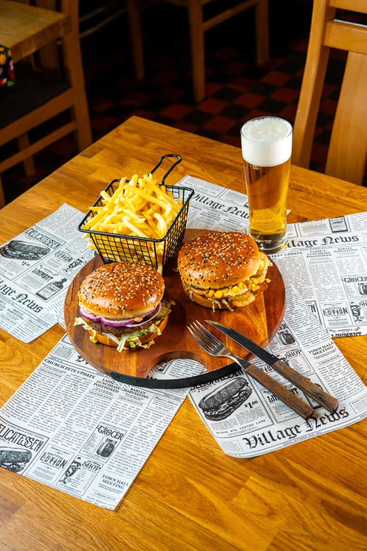 Hamburger wołowy/drobiowy