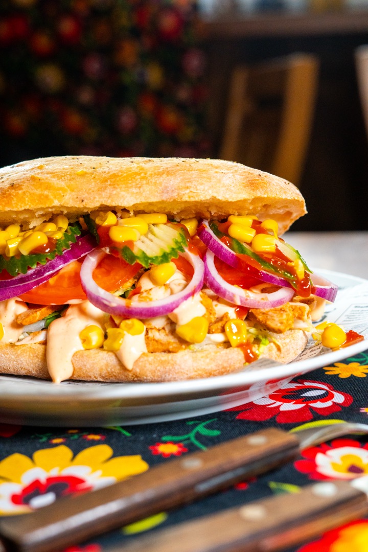 Kebab drobiowy pita